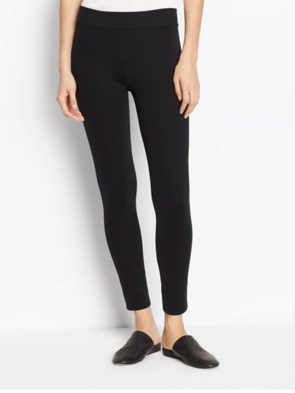 Vince Black Full Length Leggings Size Medium